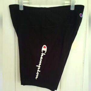 Champion Cotton-blend High-rise Biker Workout Shorts Size 1X